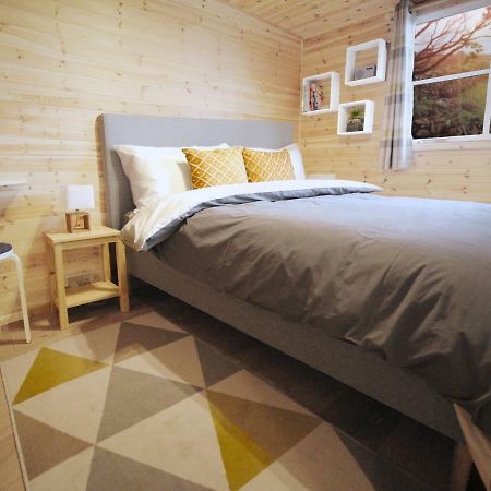 Scandi Cabin On A Hill, With Stunning Panoramic Views Ludgvan Bagian luar foto