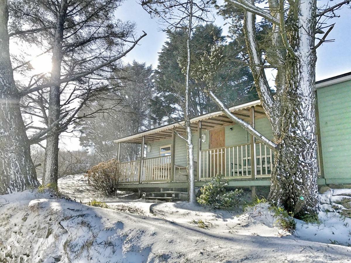 Scandi Cabin On A Hill, With Stunning Panoramic Views Ludgvan Bagian luar foto