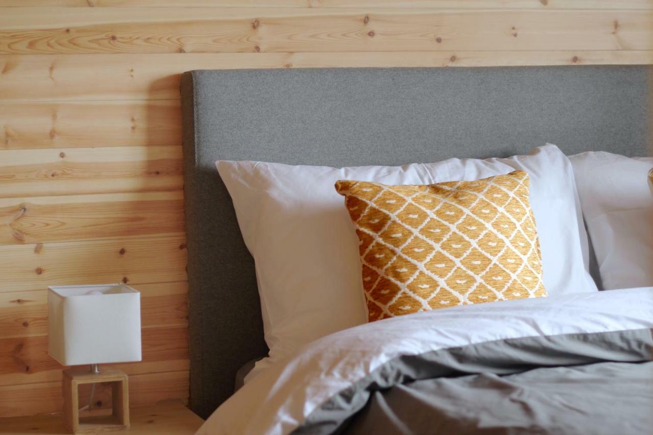 Scandi Cabin On A Hill, With Stunning Panoramic Views Ludgvan Bagian luar foto